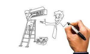 AC Installation with female voice