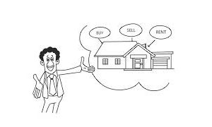 Color Real Estate Agent with female voice